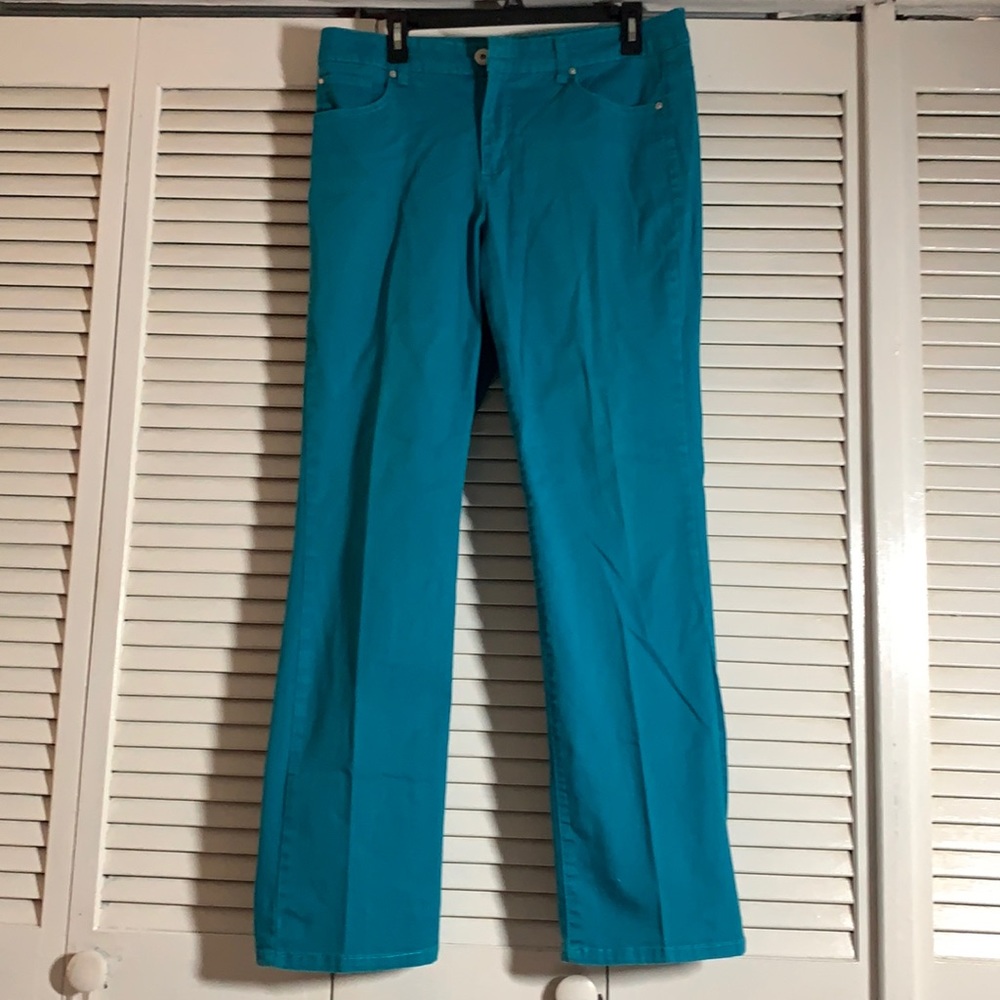 Turquoise Jeans